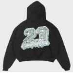 Black Central Cee 23 Pullover Hoodie