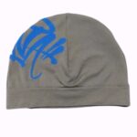 Grey Central Cee Syna Logo Skull Cap