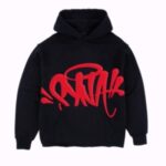 Red Logo Syna world x Central Cee Team Hoodie