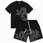 Synaworld Black Shorts Set