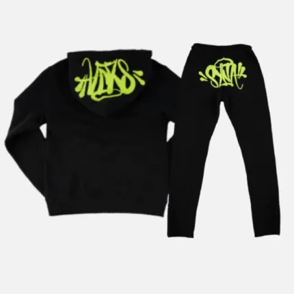 Synaworld Tracksuit Black Green