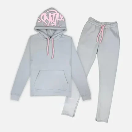 Synaworld Tracksuit Grey Pink