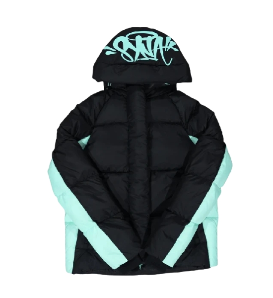 Synaworld ‘Syna Logo Jacket Black Blue Synaworld ‘Syna Logo Jacket Black Blue